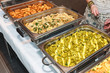 Das buffet ist eröffnet