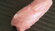 Preparing sirloin steak