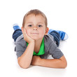 Foto: Glücklicher kleiner Junge Glücklicher kleiner Junge