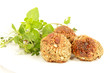 Photo: Dinkel-Bratlinge mit frischen Gartenkräuter Dinkel-Bratlinge mit frischen Gartenkräuter