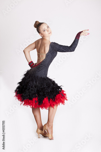 Photo: Professional dancer posing Professional dancer posing