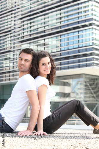 Photo: Couple in the city Couple in the city