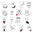 Gesichter ~ Smiley ~ Kopf ~ Auge ~ Nase ~ Mund - Megaset