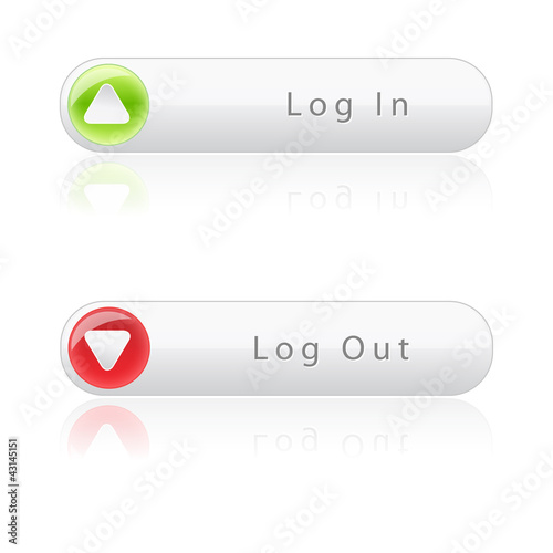 Login Logout Button