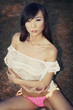 Photo: Sexy seductive beautiful young Asian bikini woman Sexy seductive beautiful young Asian bikini woman
