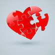 Vector: Conceptual Heart Vector Design. Creative Idea of Romantic Relati Conceptual Heart Vector Design. Creative Idea of Romantic Relati
