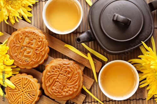 Photo: Mooncake and Tea Mooncake and Tea