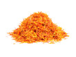 Safflower (Substitute for Saffron) Isolated on White Background