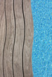 Piscine - Plancher en bois exotique