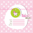 Baby shower invitation