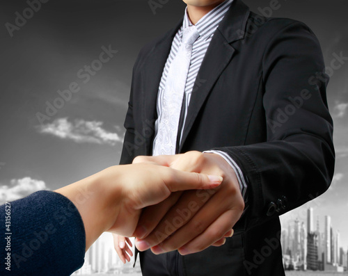 Photo: shaking hands shaking hands