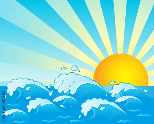 Vector: Waves theme image 4 Waves theme image 4