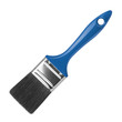Paint brush on a white background