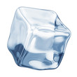 ice cube on a white background