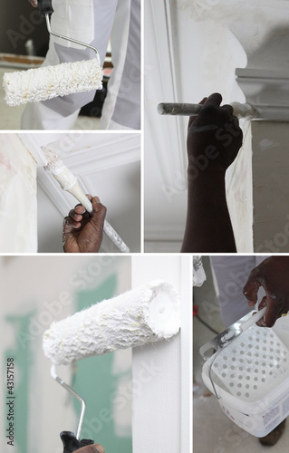 Photo: Montage of decorating Montage of decorating