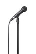 Microphone on a white background