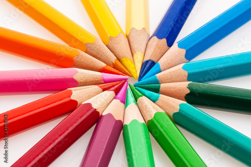Photo: Viele bunte Farbstifte Viele bunte Farbstifte