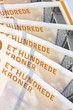 Dänische Kronen. Währung Dänemarks