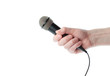 Microphone in hand