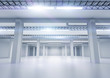 Illustration: Clean Industrial Warehouse Clean Industrial Warehouse