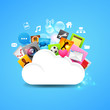Cloud Storage Vector