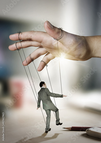 Photo: Businessman On Strings Businessman On Strings
