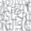 Seamless letters pattern.
