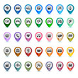 Collection of GPS markers