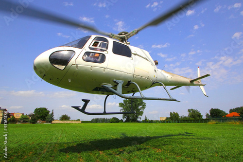 Photo: Hubschrauber Start Hubschrauber Start
