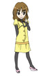 Vektor: 私服 女性 私服 女性