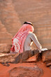 Young bedouin man at Wadi Rum desert, Jordan