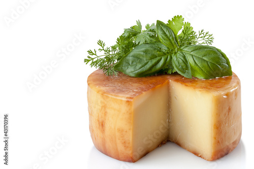 Photo: Traditional Smoked Cheese and Fresh Herbs Traditional Smoked Cheese and Fresh Herbs