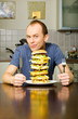 Photo: Eating a cheeseburger Eating a cheeseburger