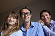 Famille, père, mère, fille, enfants, bonheur, heureux