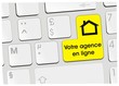 clavier votre agence en ligne