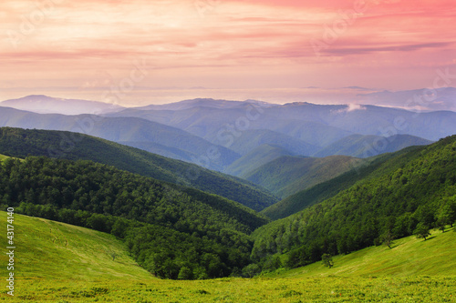 Photo: Carpathians ridges Carpathians ridges
