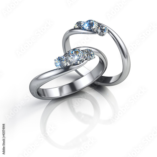 Illustration: Diamond Rings Diamond Rings