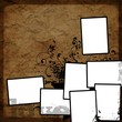 Vintage framework for photos or congratulation - quickpage