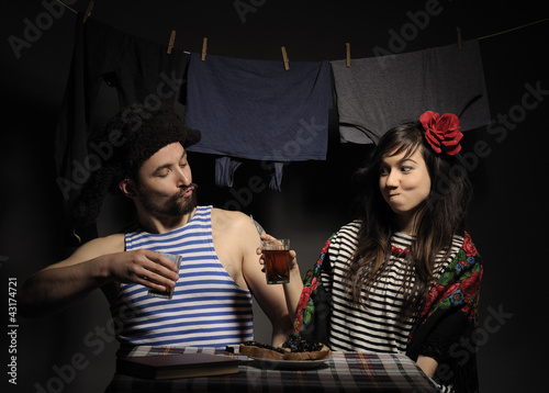 Foto: Angry couple. Angry couple.
