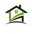 Green house swoosh