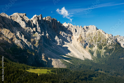 Foto: Latemarmassiv, Dolomiten Latemarmassiv, Dolomiten