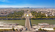 La Sein et de Trocadéro, tilt-shift