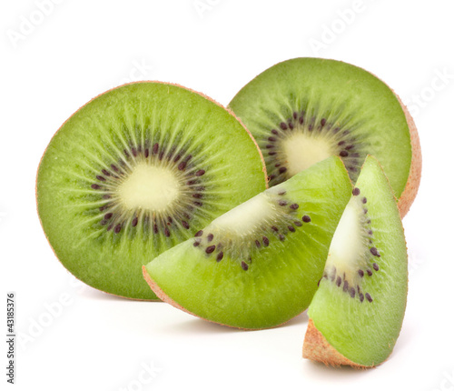 Photo: Kiwi fruit sliced segments Kiwi fruit sliced segments