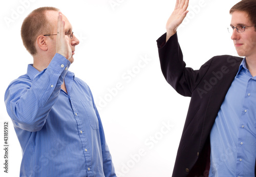 Photo: Two business people Two business people