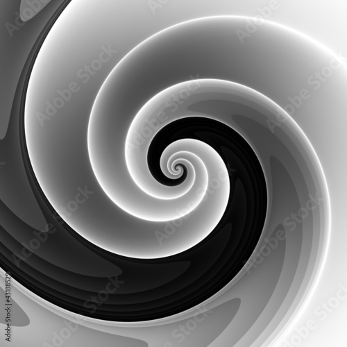 Illustration: Spiral Fractal Spiral Fractal