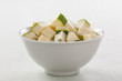 chopped zucchini bowl