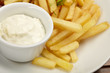 Photo: french fries with sauce french fries with sauce