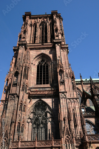 Photo: France, the cathedral of Strasbourg in Alsace France, the cathedral of Strasbourg in Alsace