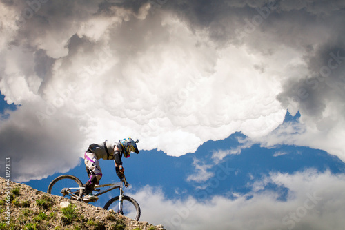 Photo: MTB in the sky MTB in the sky