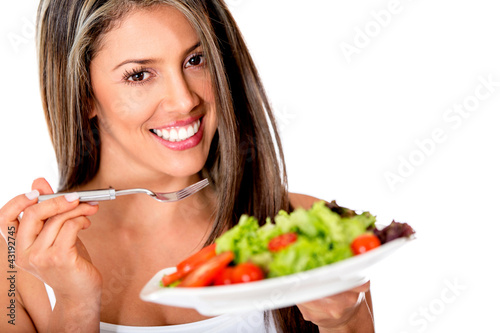 Photo: Woman on a diet Woman on a diet